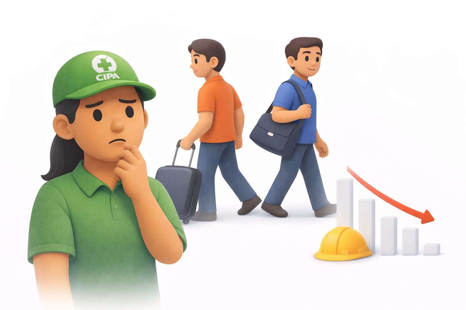 Imagem de capa para artigo CIPA e Turnover: Como a Rotatividade Impacta a Comissão